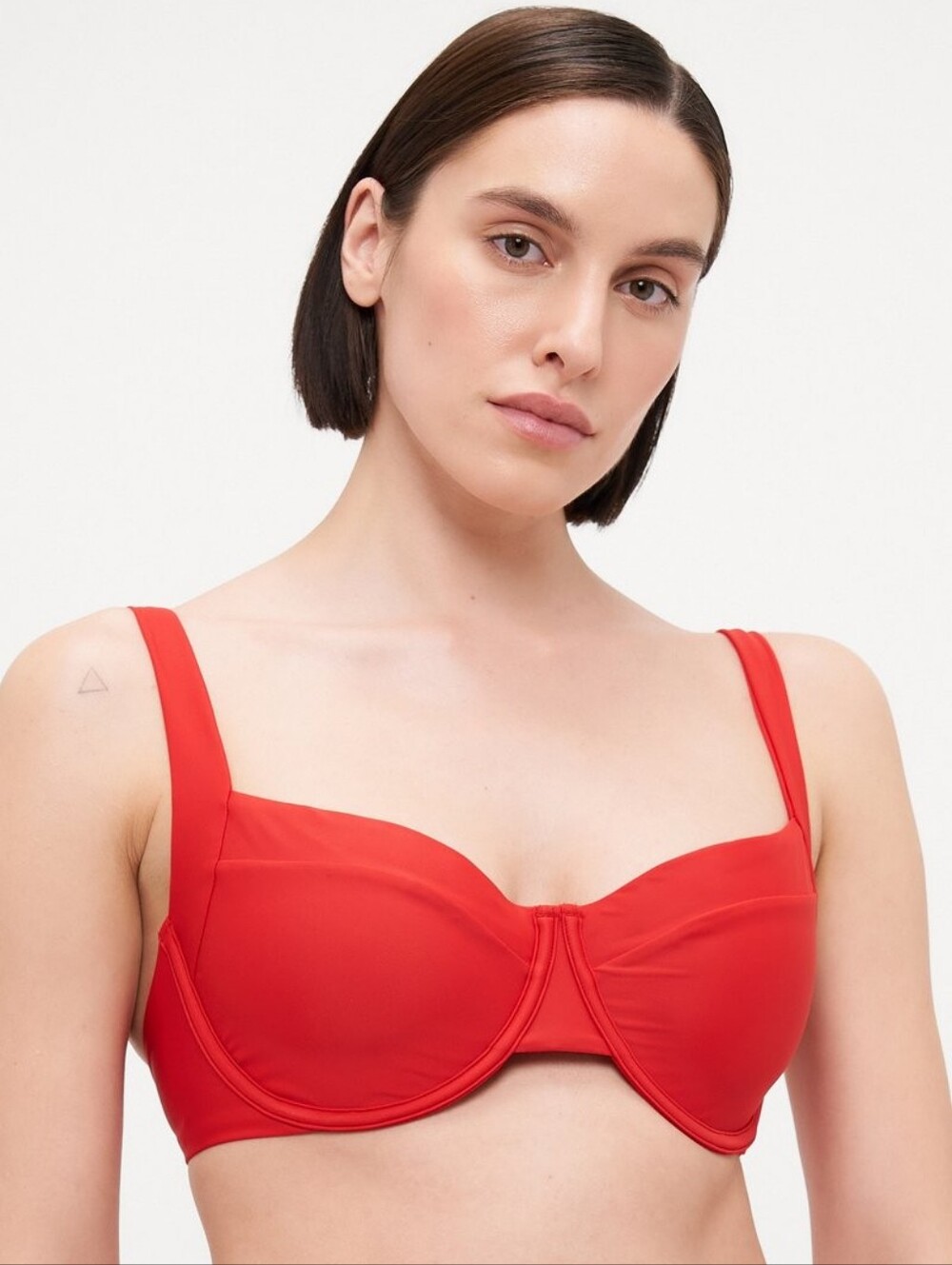 Abercrombie & Fitch Red Underwire Bikini Top